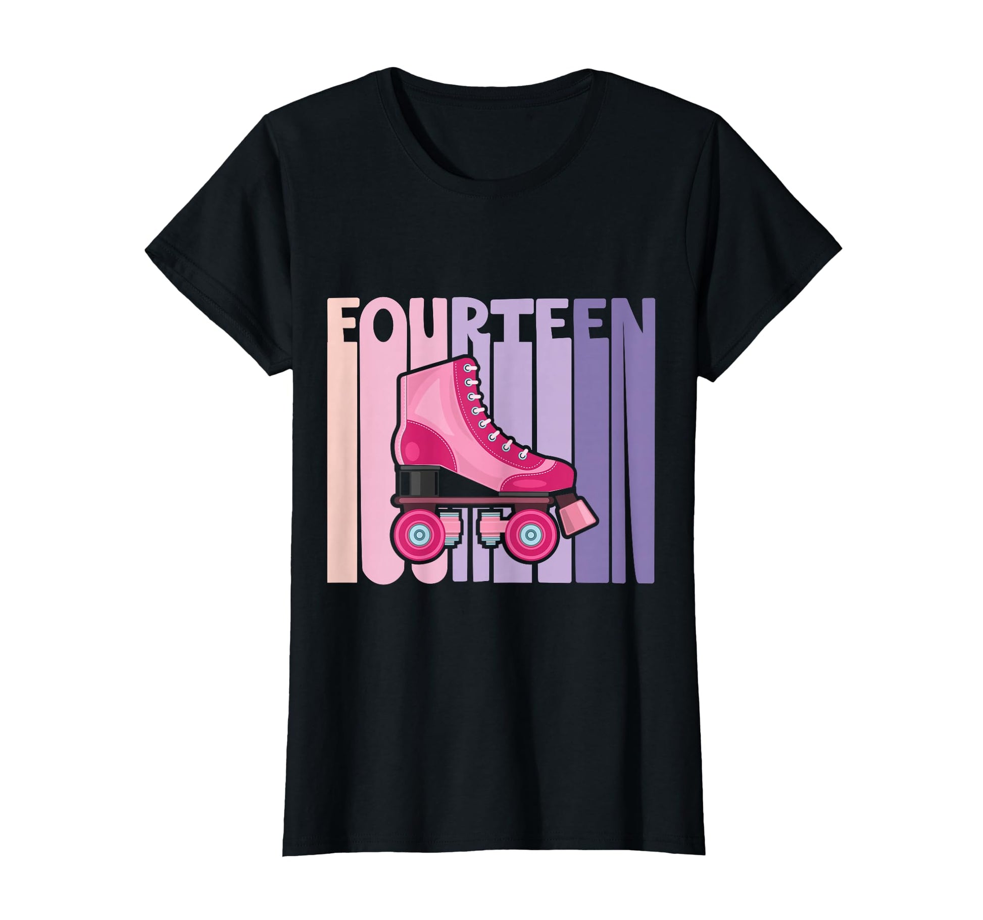 14Th Birthday Roller Skate Roller 14 T-Shirt - Custom Art Print Men Women - T-Shirt, Sweatshirt, Hoodie