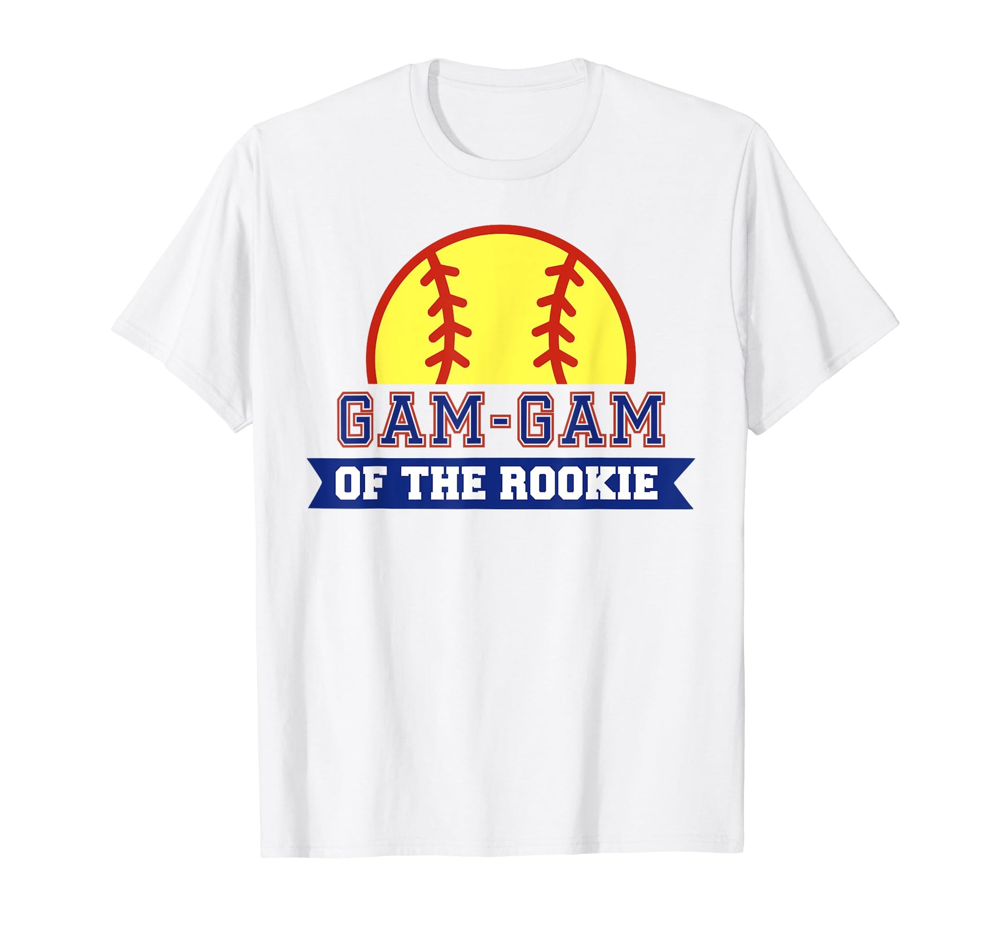Gam Gam Rookie 1St Birthday Softball T-Shirt - Streetwear Style for Adults - T-Shirt, Sweatshirt, Hoodie