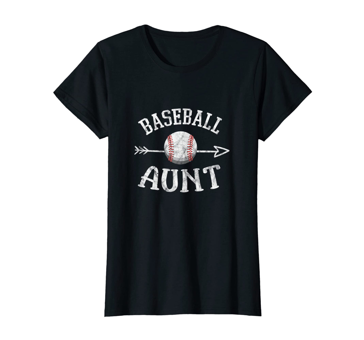 Womens Baseball Aunt Baseball Player T-Shirt - Unique Graphic Unisex - T-Shirt, Sweatshirt, Hoodie