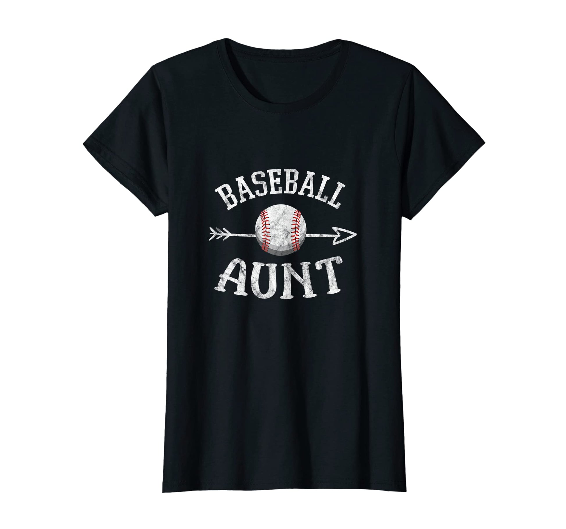 Womens Baseball Aunt Baseball Player T-Shirt - Unique Graphic Unisex - T-Shirt, Sweatshirt, Hoodie