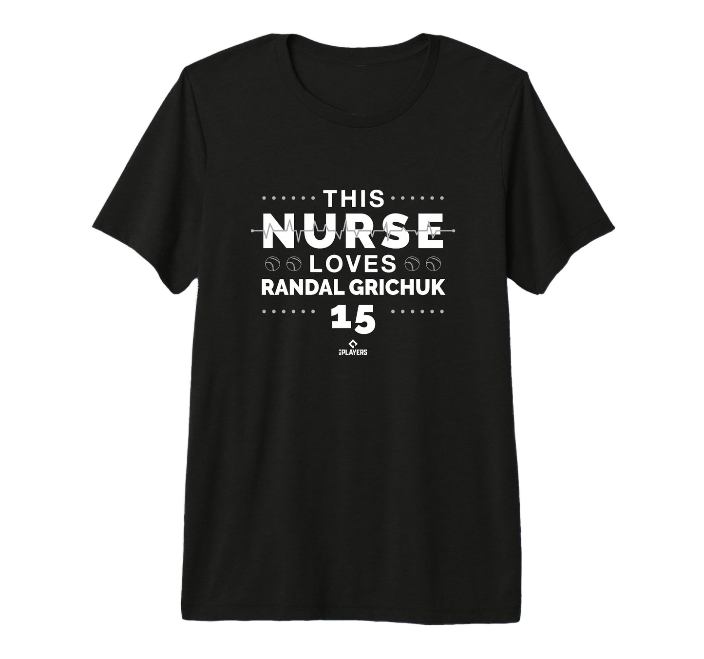 This Nurse Loves Randal Grichuk Toronto T-Shirt - Trendy Graphic Men Women - T-Shirt, Sweatshirt, Hoodie