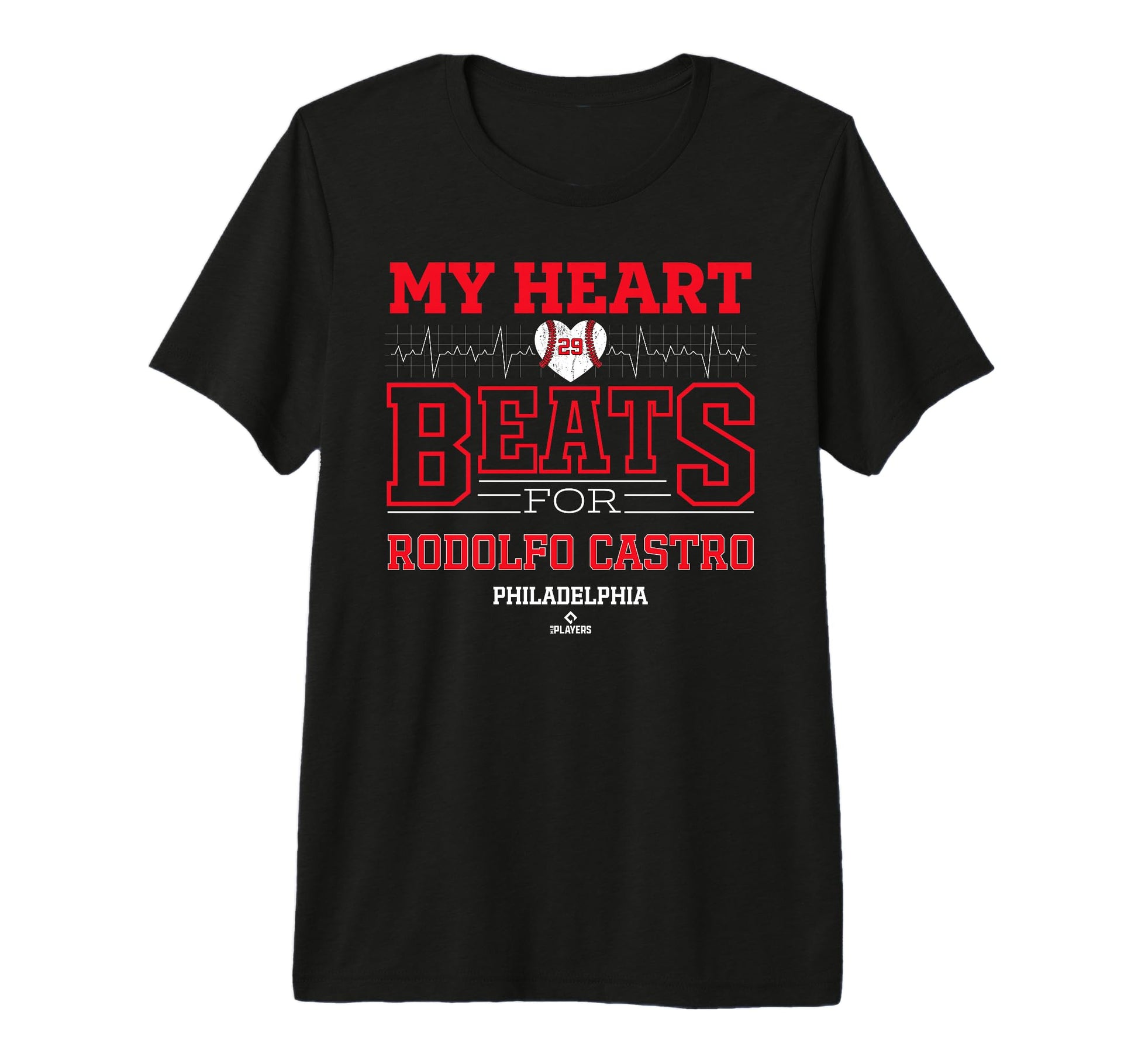 My Heart Beats Rodolfo Castro T-Shirt - Minimalist Print Men Women - T-Shirt, Sweatshirt, Hoodie