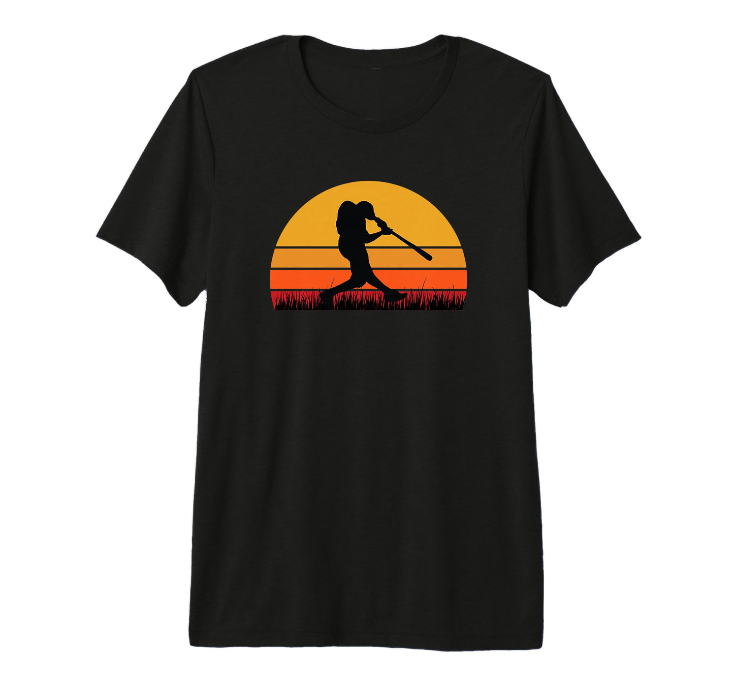 Baseball Player Beisbol Batter Home T-Shirt - Custom Art Print Men Women - T-Shirt, Sweatshirt, Hoodie