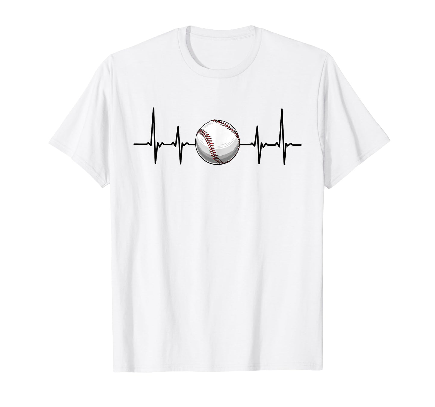 Heartbeat Baseball Gift T-Shirt - Streetwear Style Men Women - T-Shirt, Sweatshirt, Hoodie