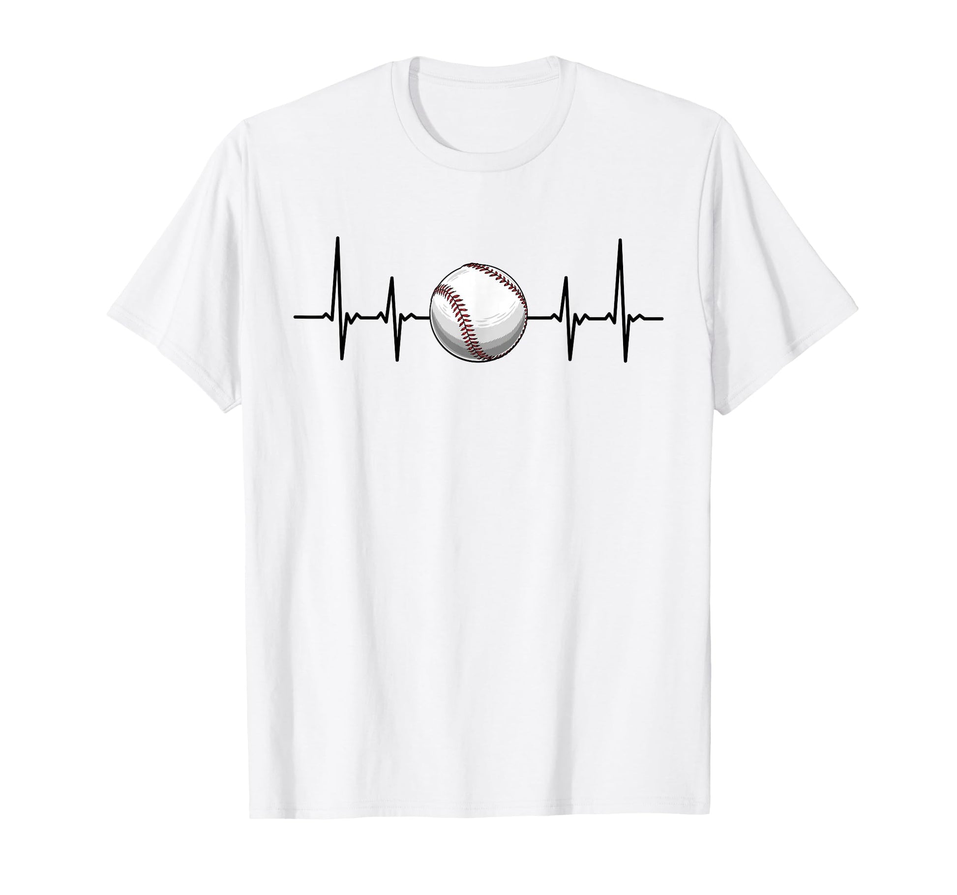 Heartbeat Baseball Gift T-Shirt - Streetwear Style Men Women - T-Shirt, Sweatshirt, Hoodie