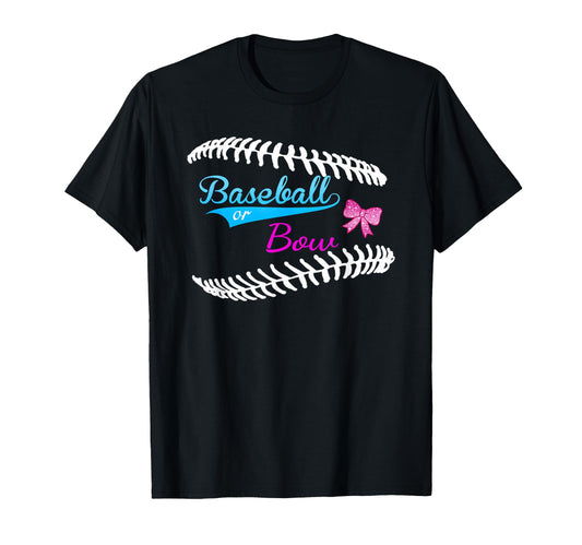 Baseball Gender Reveal Team Baseball T-Shirt - Unique Graphic for Adults - T-Shirt, Sweatshirt, Hoodie