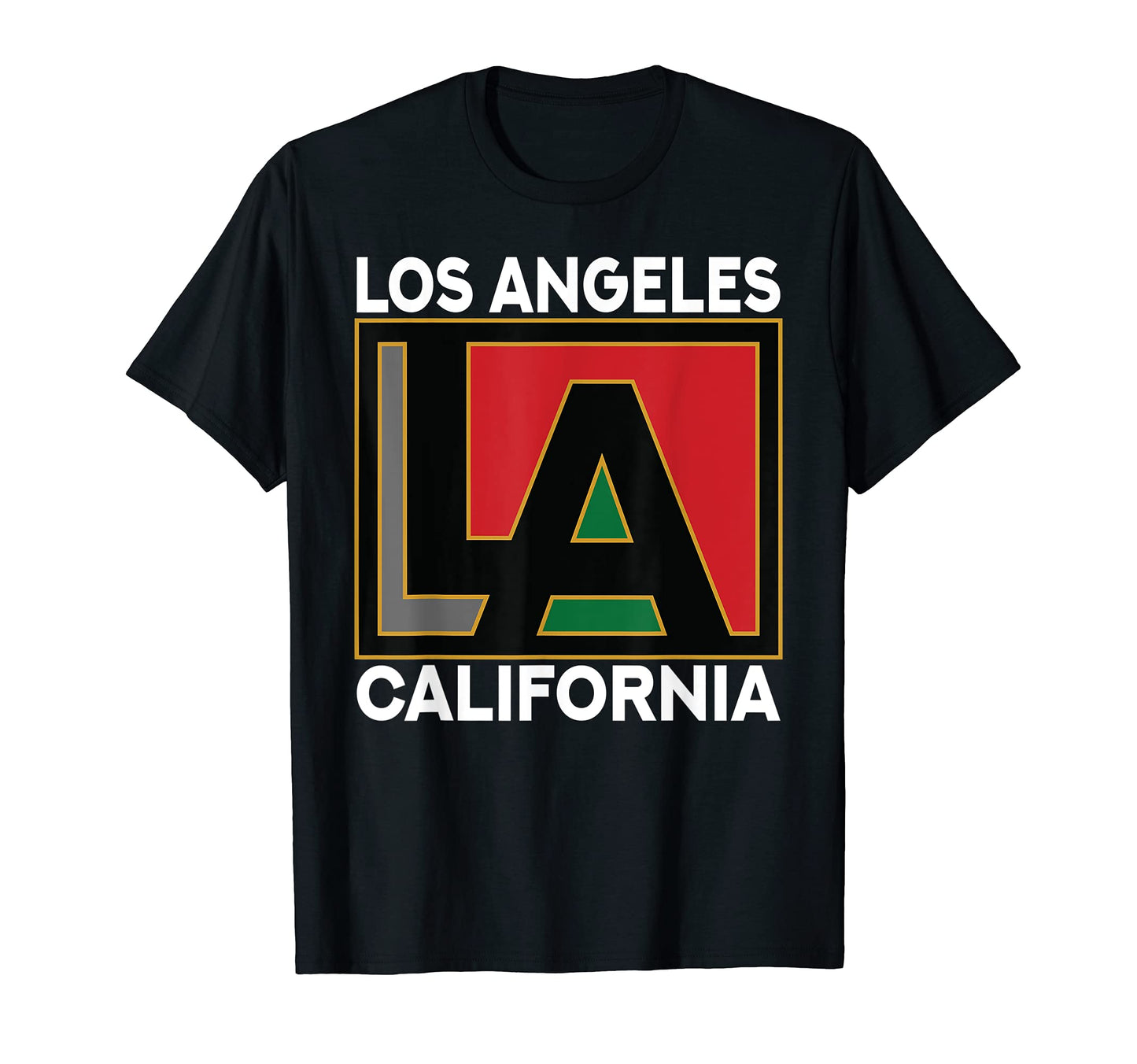Los Angeles California Usa Typography T-Shirt - Graphic Print Unisex - T-Shirt, Sweatshirt, Hoodie