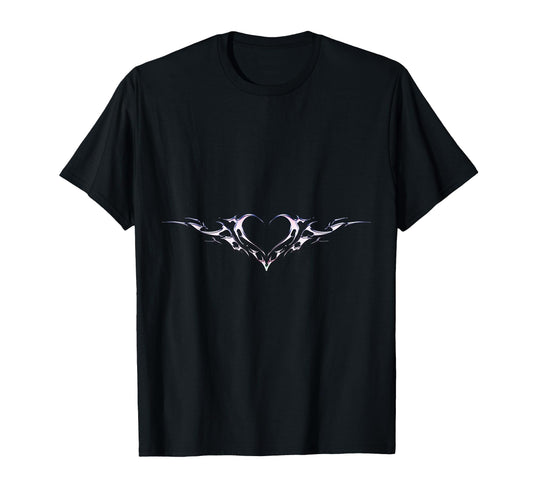Alt Aesthetic Heart Tribal Heart Love T-Shirt - Custom Art Print Men Women - T-Shirt, Sweatshirt, Hoodie