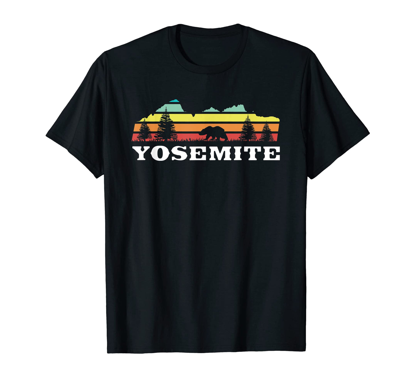Yosemite National Park Half Dome Camp T-Shirt - Graphic Print for Adults - T-Shirt, Sweatshirt, Hoodie