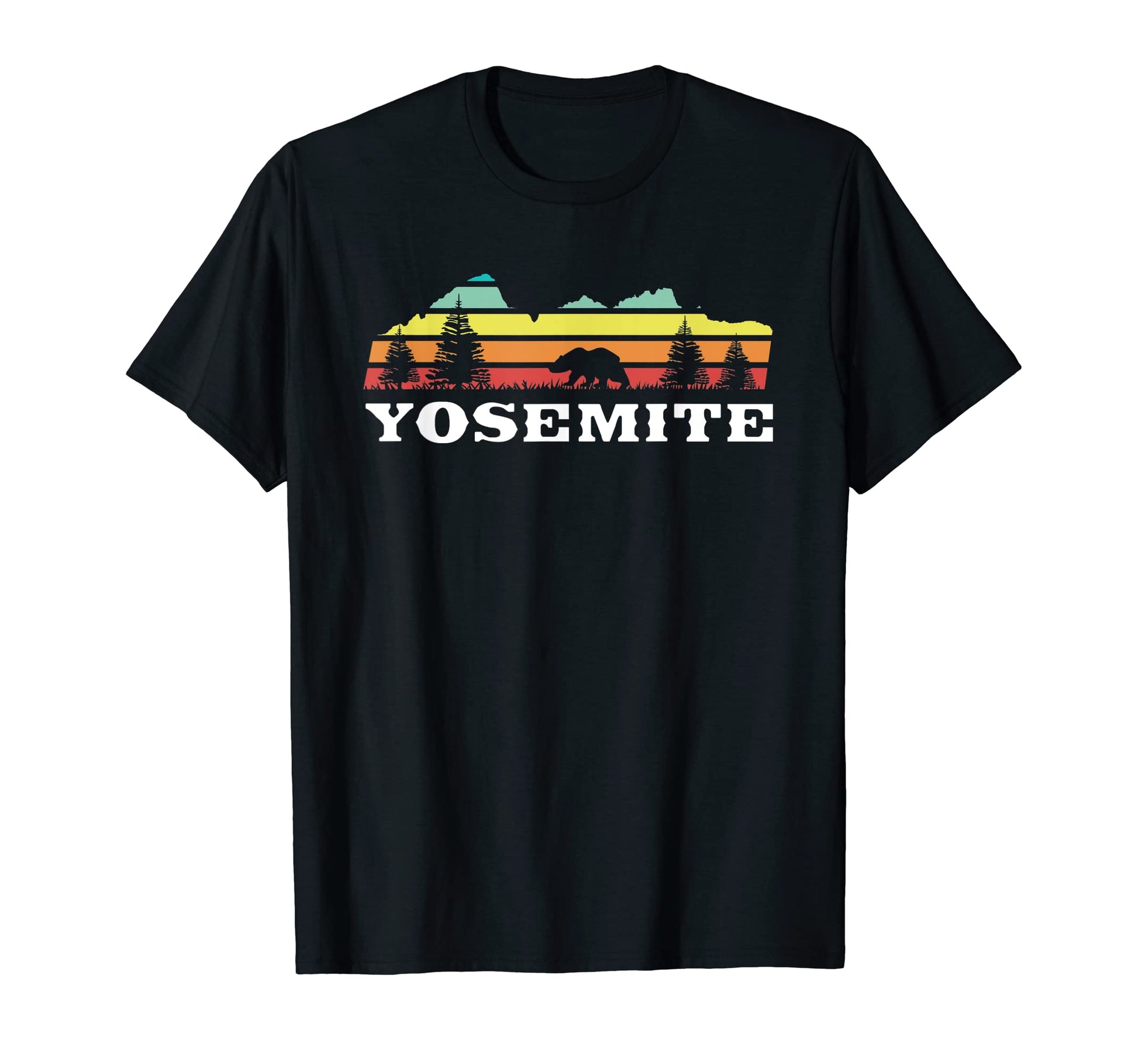 Yosemite National Park Half Dome Camp T-Shirt - Graphic Print for Adults - T-Shirt, Sweatshirt, Hoodie