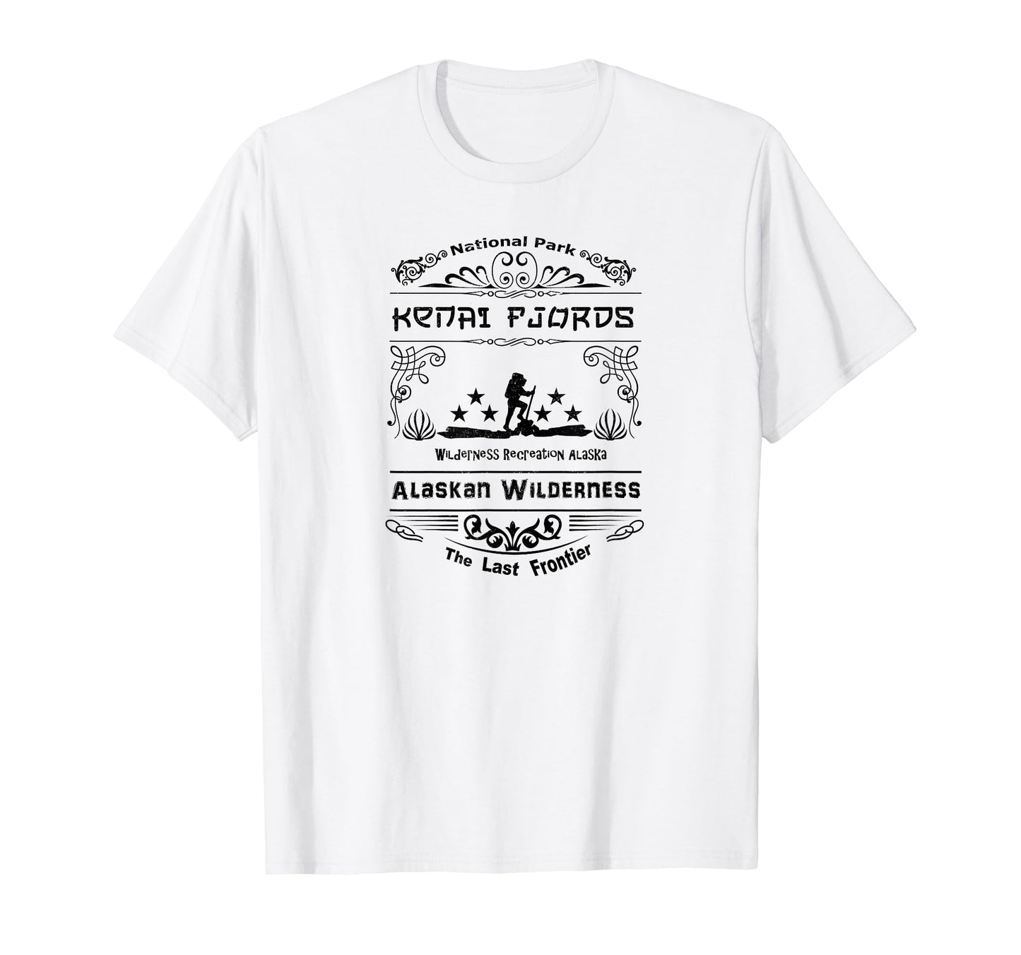 Kenai Fjords National Park Alaska Alaskan T-Shirt - Graphic Print Unisex - T-Shirt, Sweatshirt, Hoodie