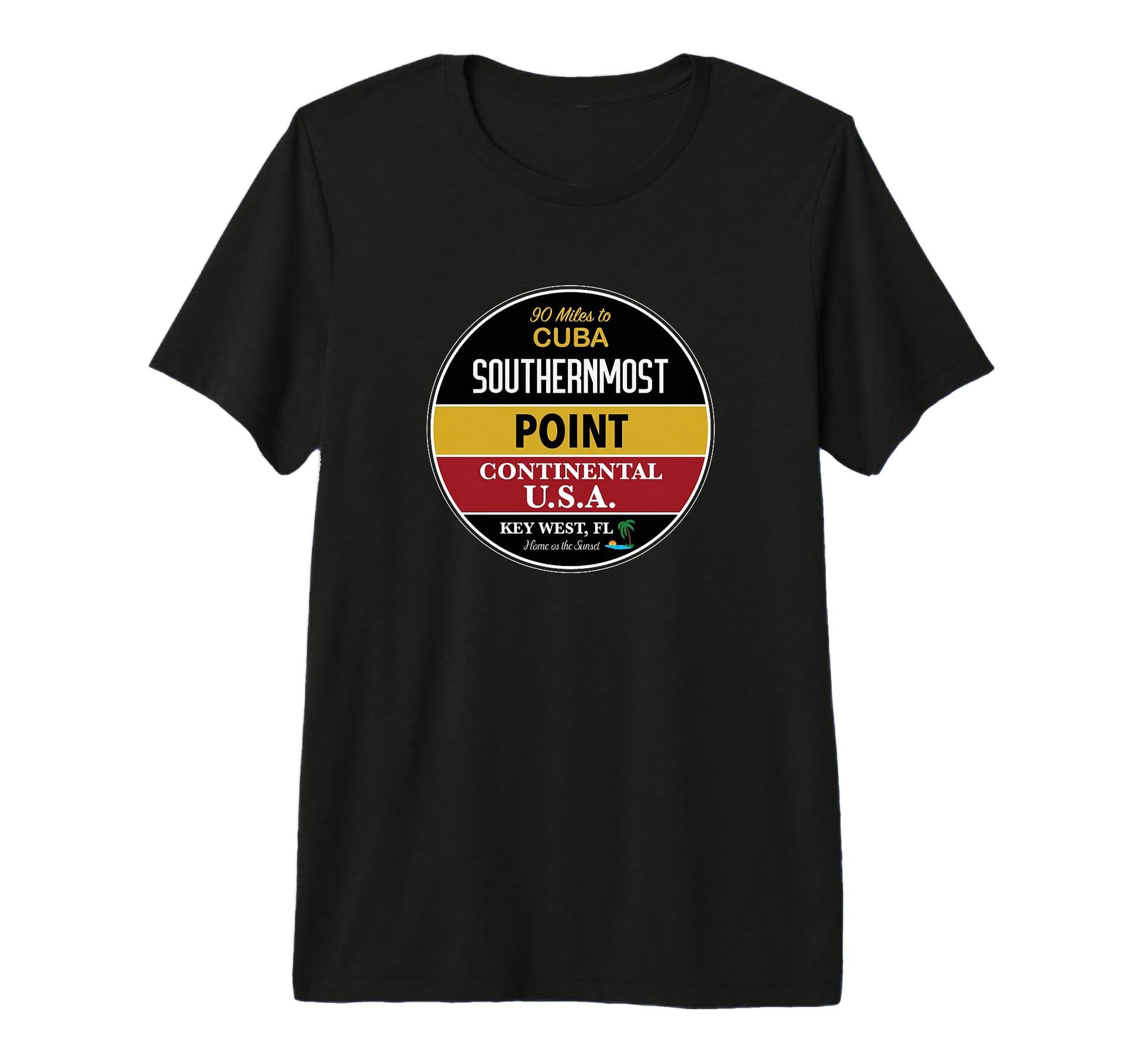 Key West Buoy Tri Blend T-Shirt - Trendy Graphic Unisex - T-Shirt, Sweatshirt, Hoodie