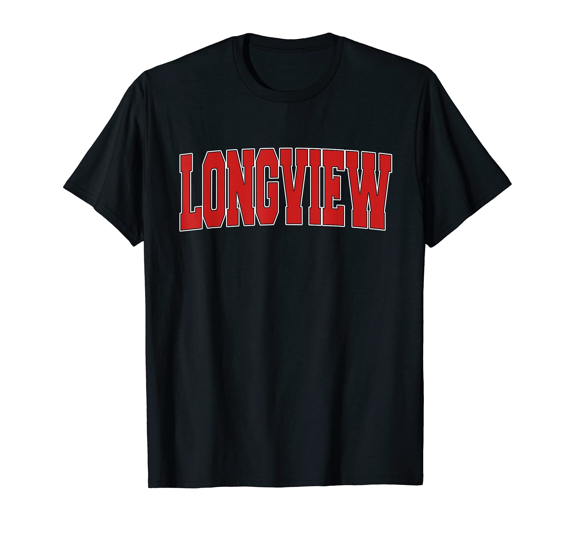 Longview Wa Washington Varsity Usa Sports T-Shirt - Custom Art Print Unisex - T-Shirt, Sweatshirt, Hoodie