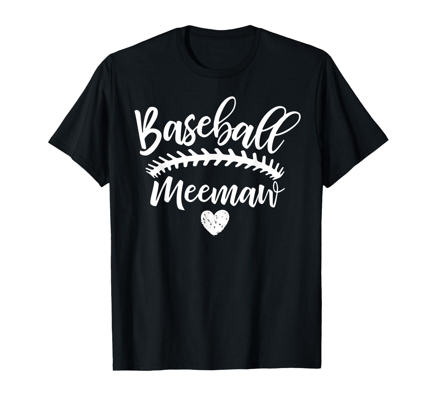 Baseball Meemaw Birthday Mothers Day T-Shirt - Custom Art Print Men Women - T-Shirt, Sweatshirt, Hoodie