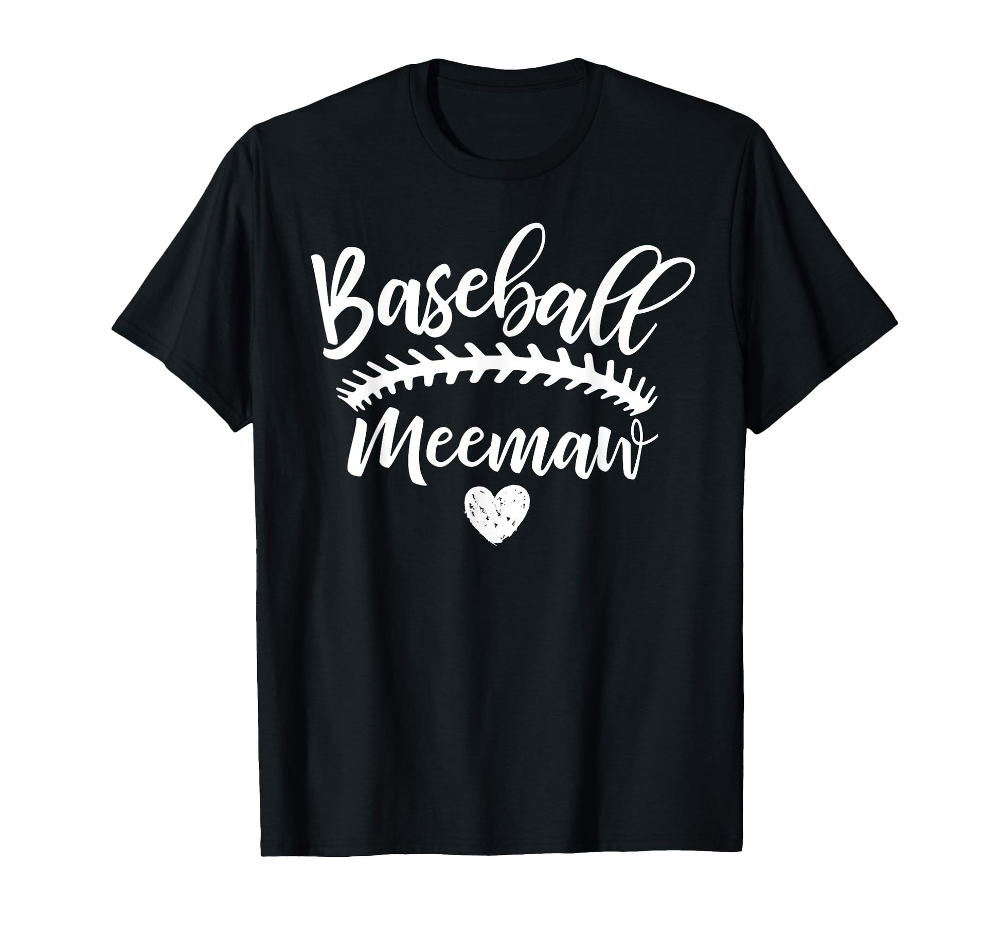 Baseball Meemaw Birthday Mothers Day T-Shirt - Custom Art Print Men Women - T-Shirt, Sweatshirt, Hoodie