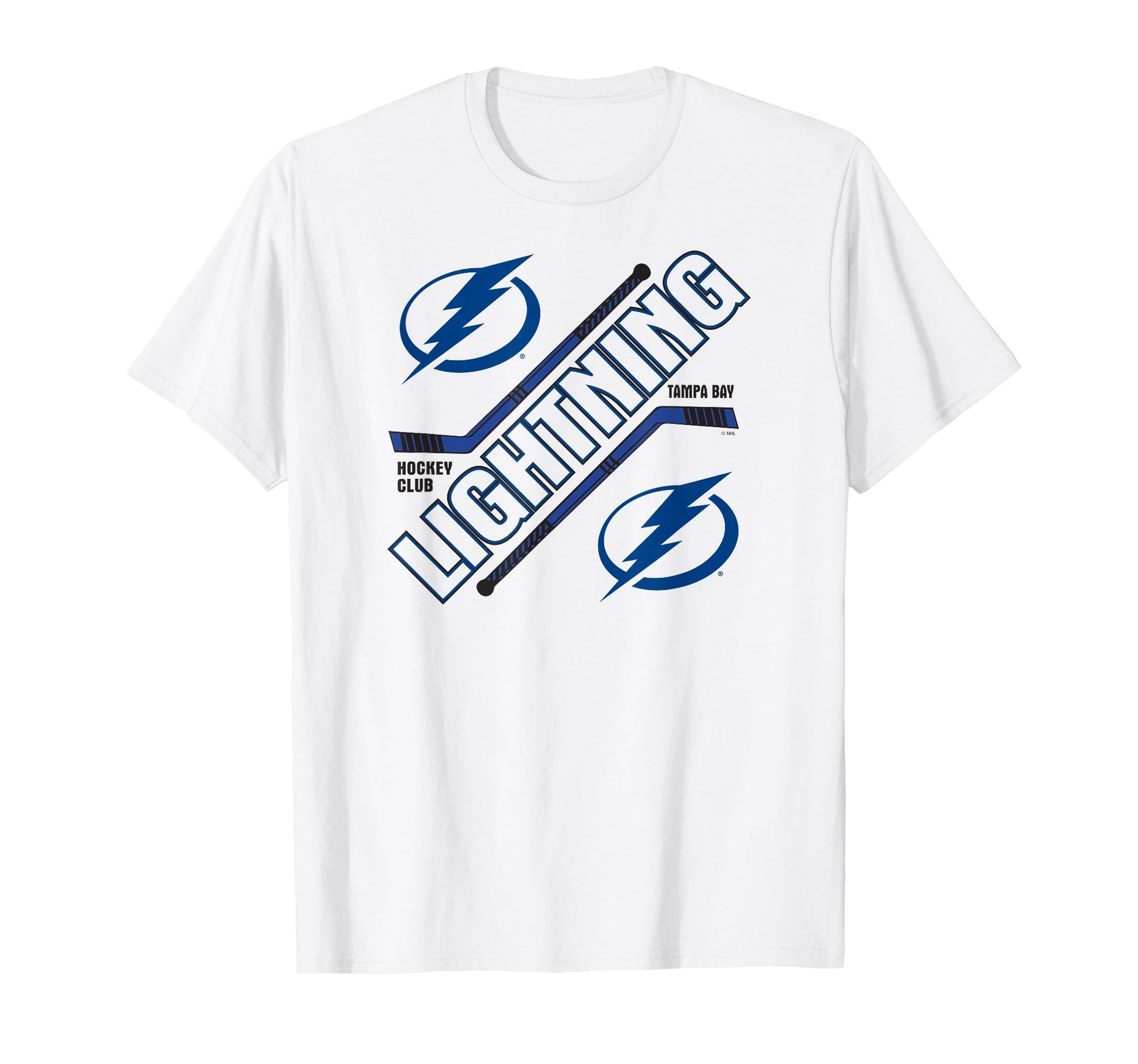 Tampa Bay Lightning Force White T-Shirt - Minimalist Print Men Women - T-Shirt, Sweatshirt, Hoodie