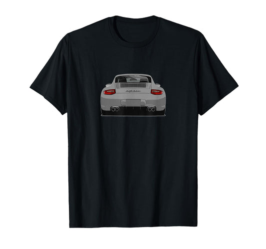 997 Rear Drive Car White T-Shirt - Fun Novelty Design Unisex - T-Shirt, Sweatshirt, Hoodie