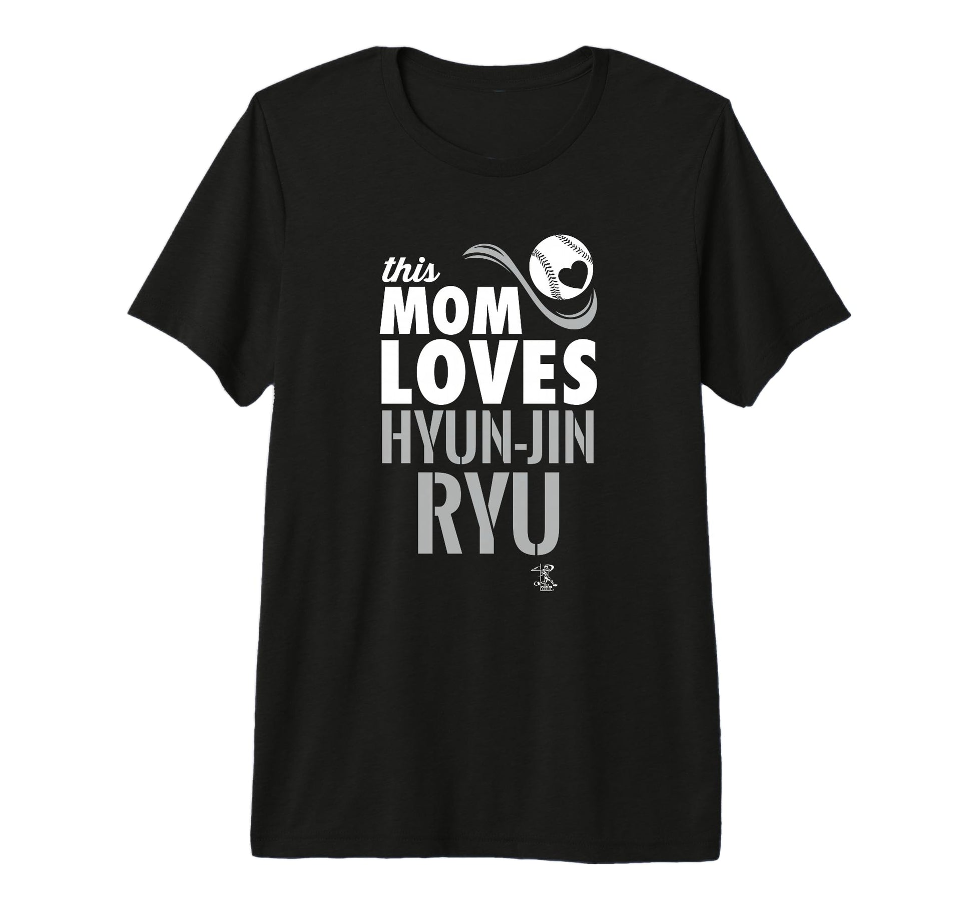 Hyun Jin Ryu This Mom Loves Tri Blend T-Shirt - Custom Art Print for Adults - T-Shirt, Sweatshirt, Hoodie