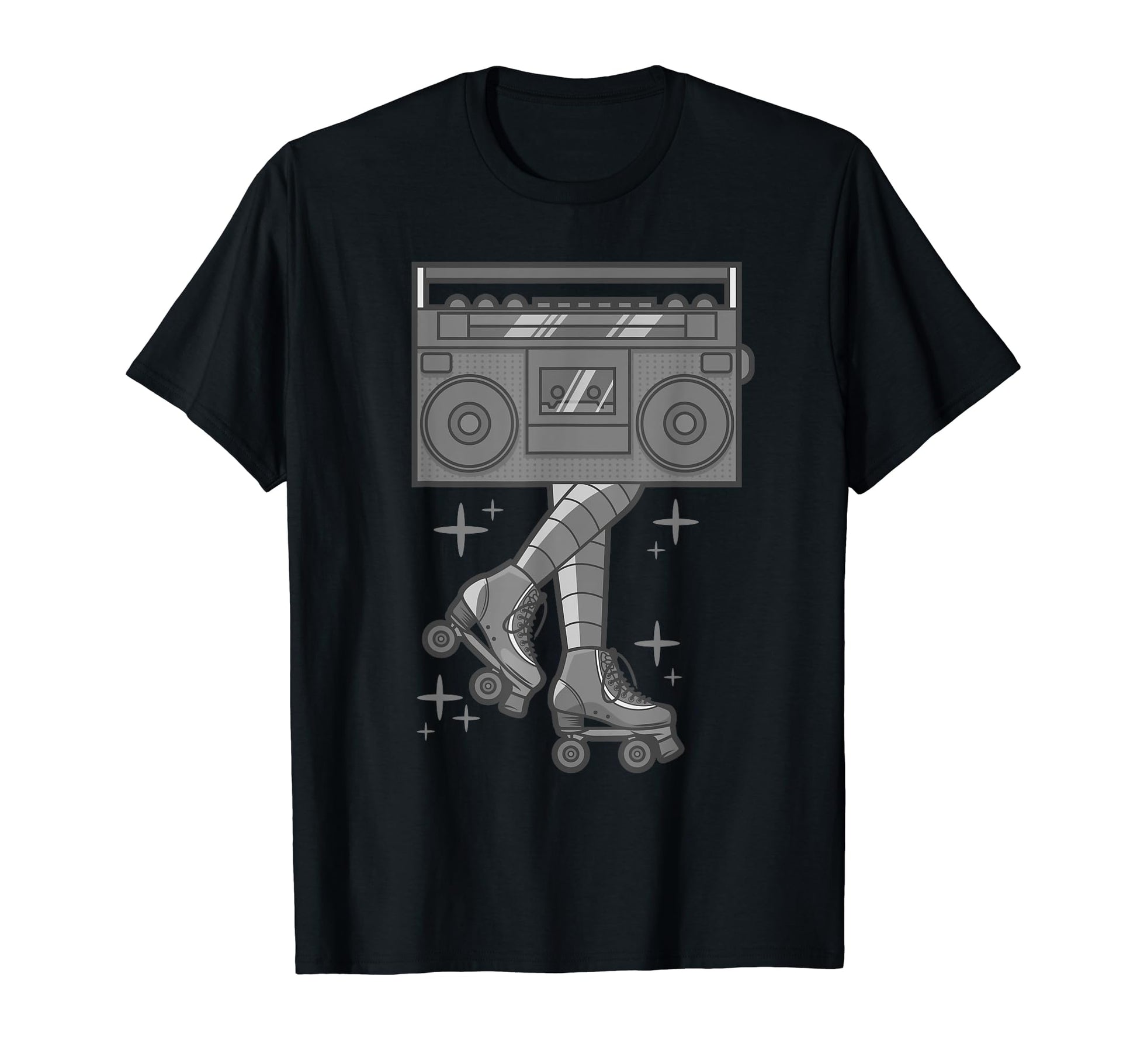 Rollerskates Funny 80S Roller Disco Skating T-Shirt - Graphic Print Unisex - T-Shirt, Sweatshirt, Hoodie