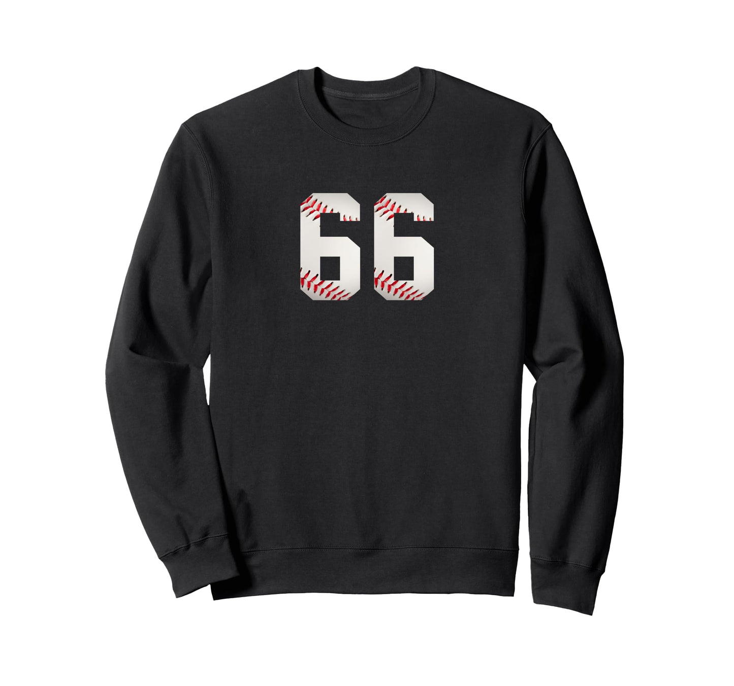 Number 66 Minimalist Birthday Sweatshirt - Aesthetic Graphic Men Women - T-Shirt, Sweatshirt, Hoodie