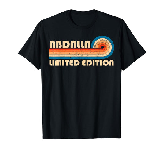 Abdalla 70S 80S Sunset Stripe T-Shirt - Fun Novelty Design for Adults - T-Shirt, Sweatshirt, Hoodie