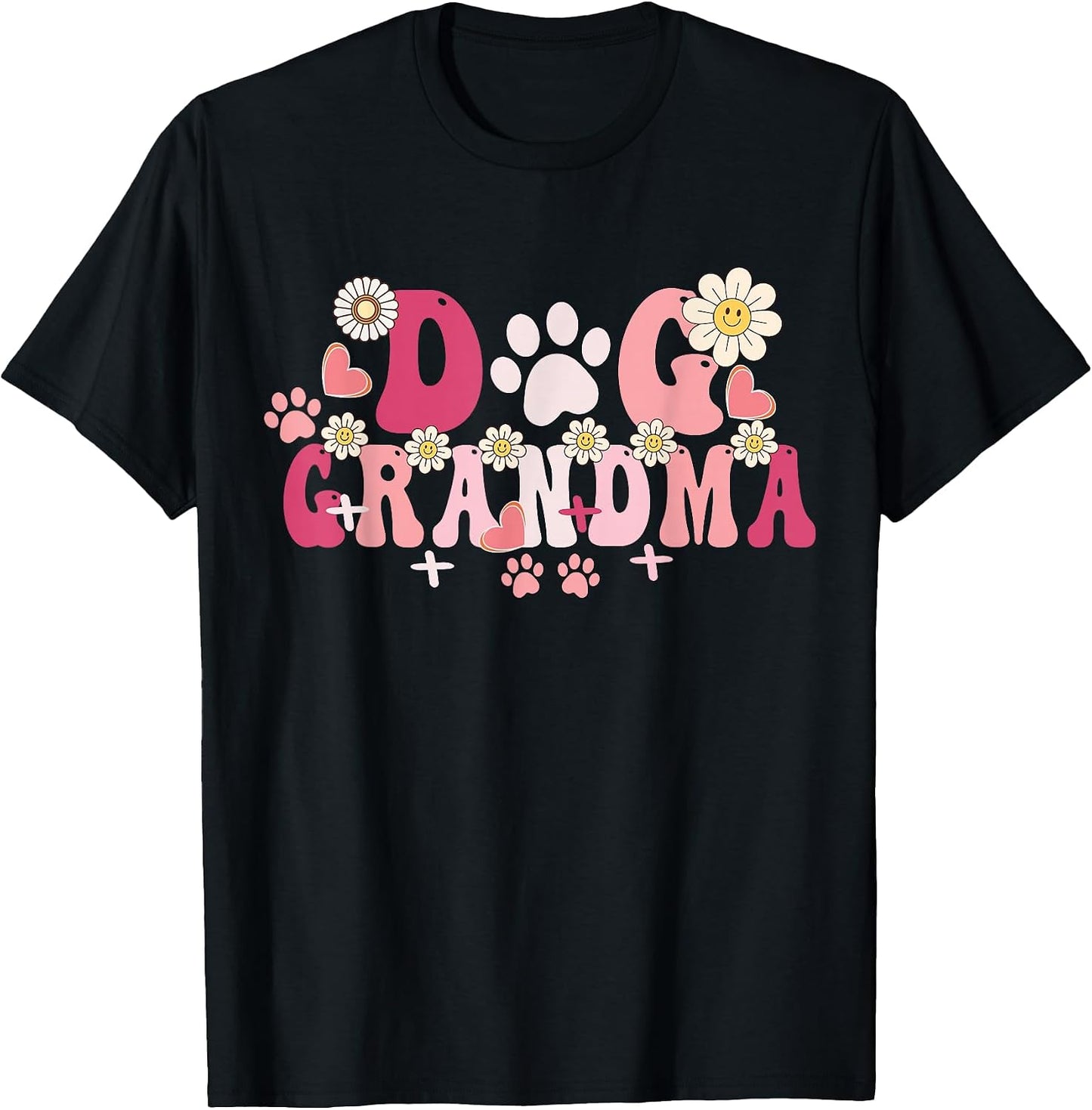 Groovy Dog Grandma Owner Mama Lovers - Adult & Kids T-Shirts, Sweatshirts & Hoodies apparel design preview 1