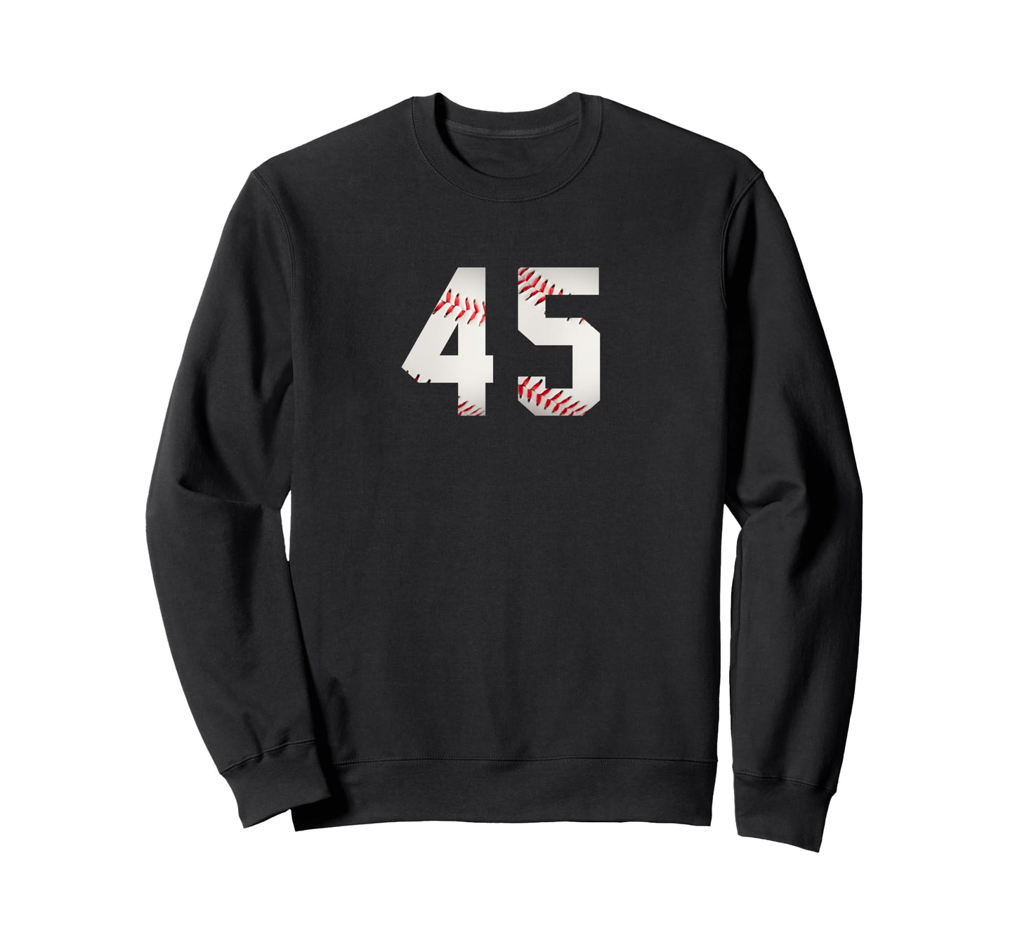 Number 45 Minimalist Birthday Sweatshirt - Casual Everyday Wear for Adults - T-Shirt, Sweatshirt, Hoodie