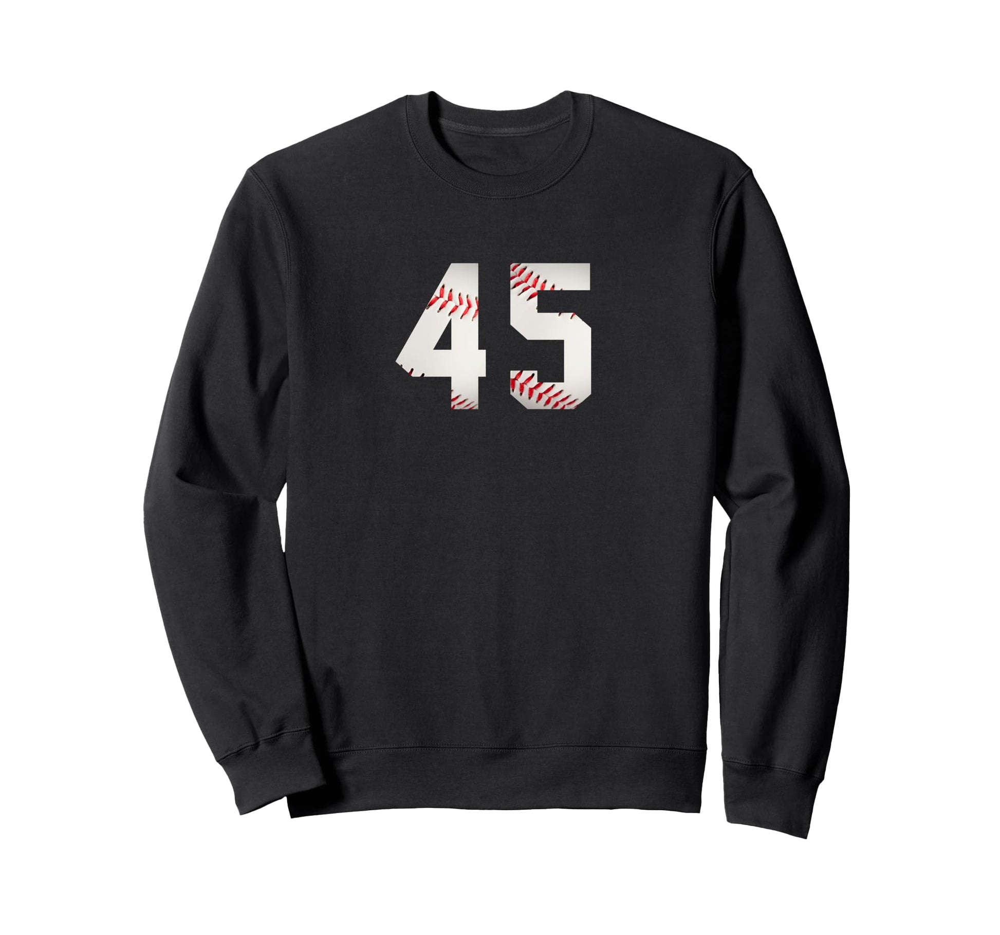 Number 45 Minimalist Birthday Sweatshirt - Casual Everyday Wear for Adults - T-Shirt, Sweatshirt, Hoodie