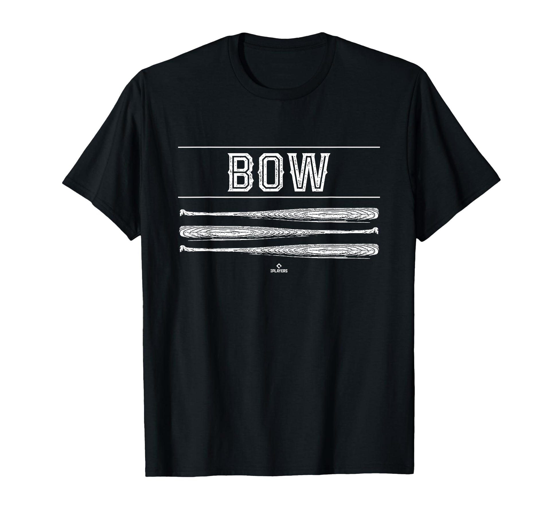 Baseball Bat Gameday Kristofer Bow T-Shirt - Minimalist Print Men Women - T-Shirt, Sweatshirt, Hoodie