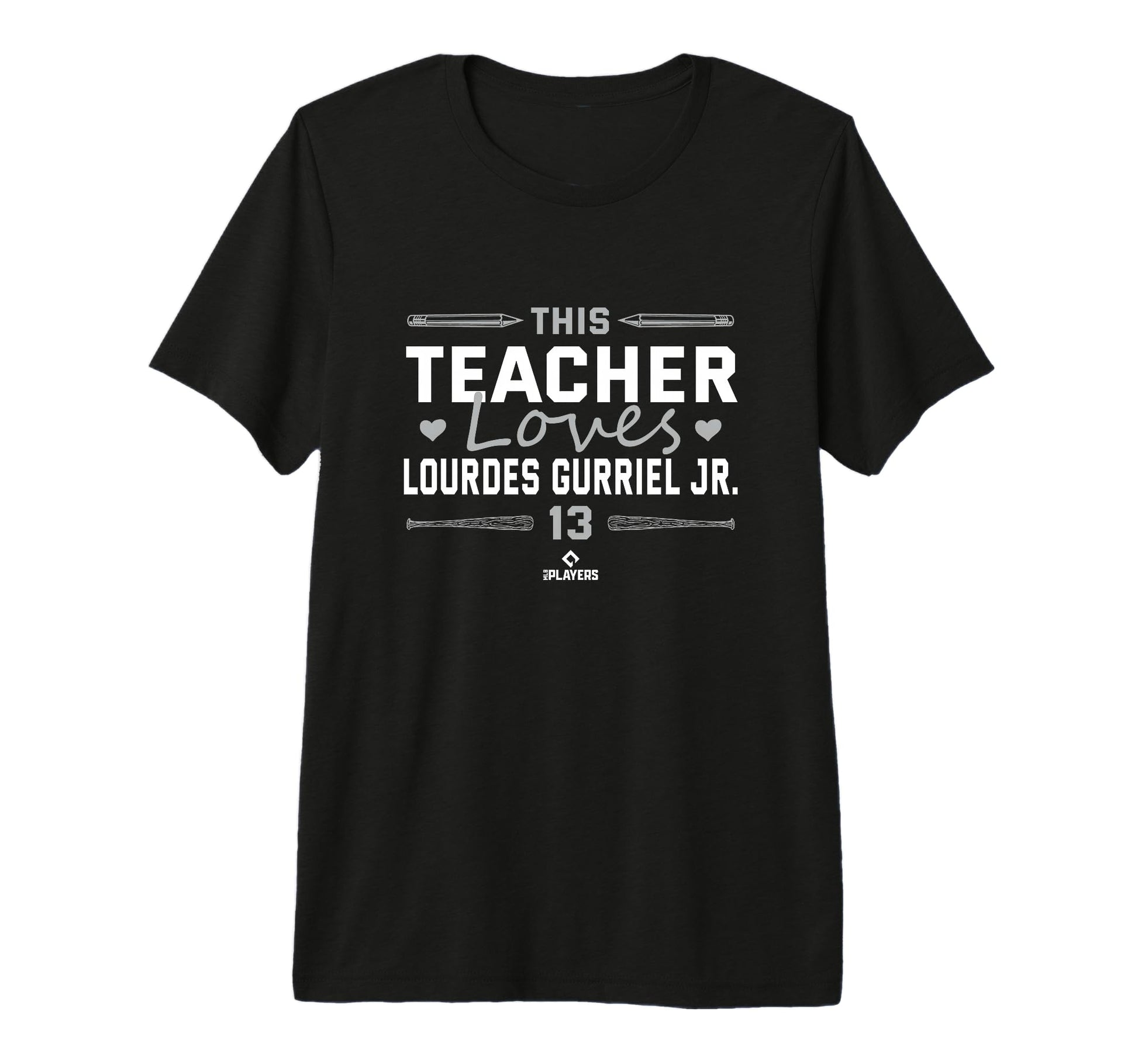 This Teacher Loves Lourdes Gurriel Jr T-Shirt - Graphic Print Unisex - T-Shirt, Sweatshirt, Hoodie