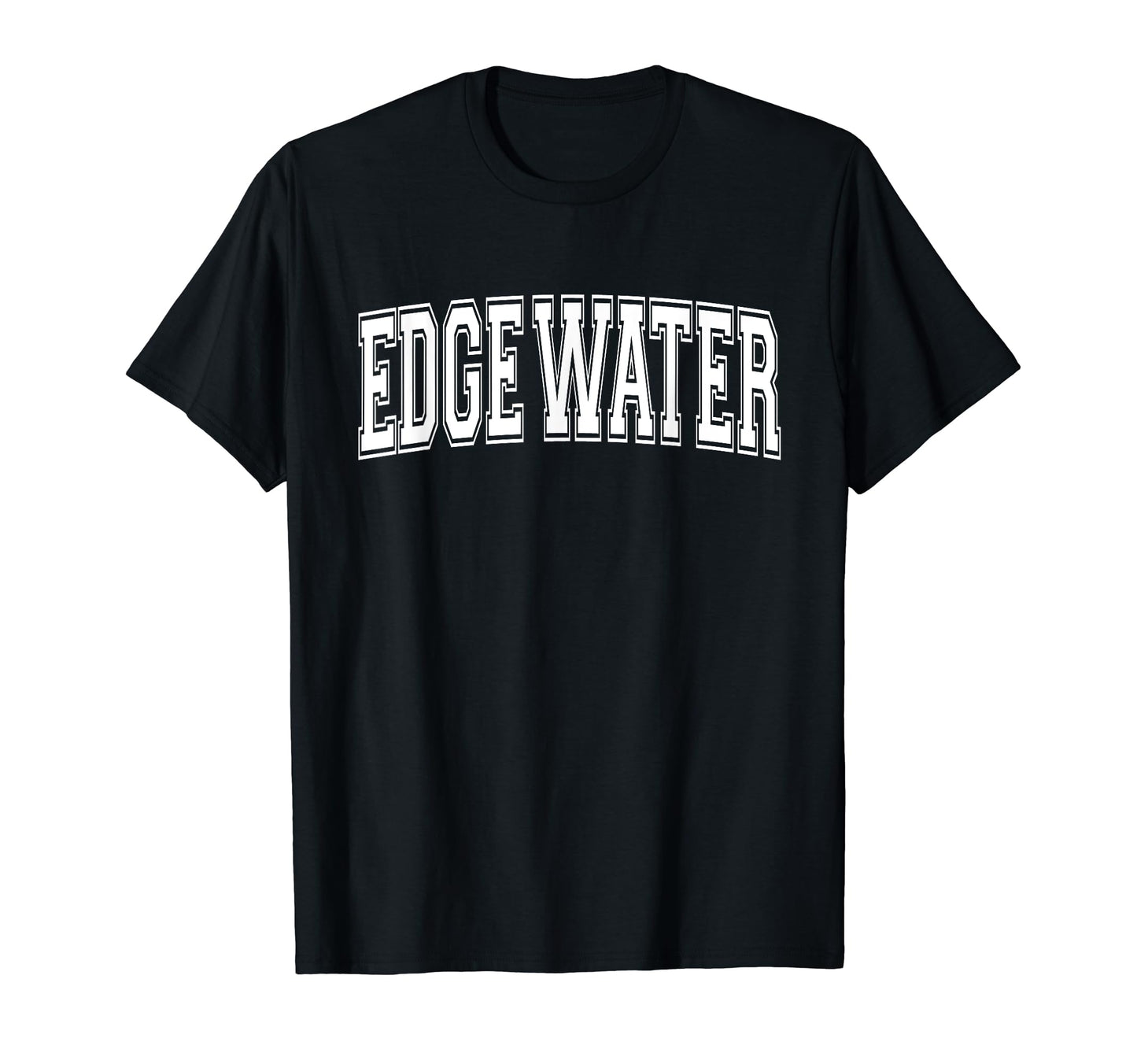 Edgewater Fl Florida Usa Sports Varsity T-Shirt - Graphic Print Men Women - T-Shirt, Sweatshirt, Hoodie
