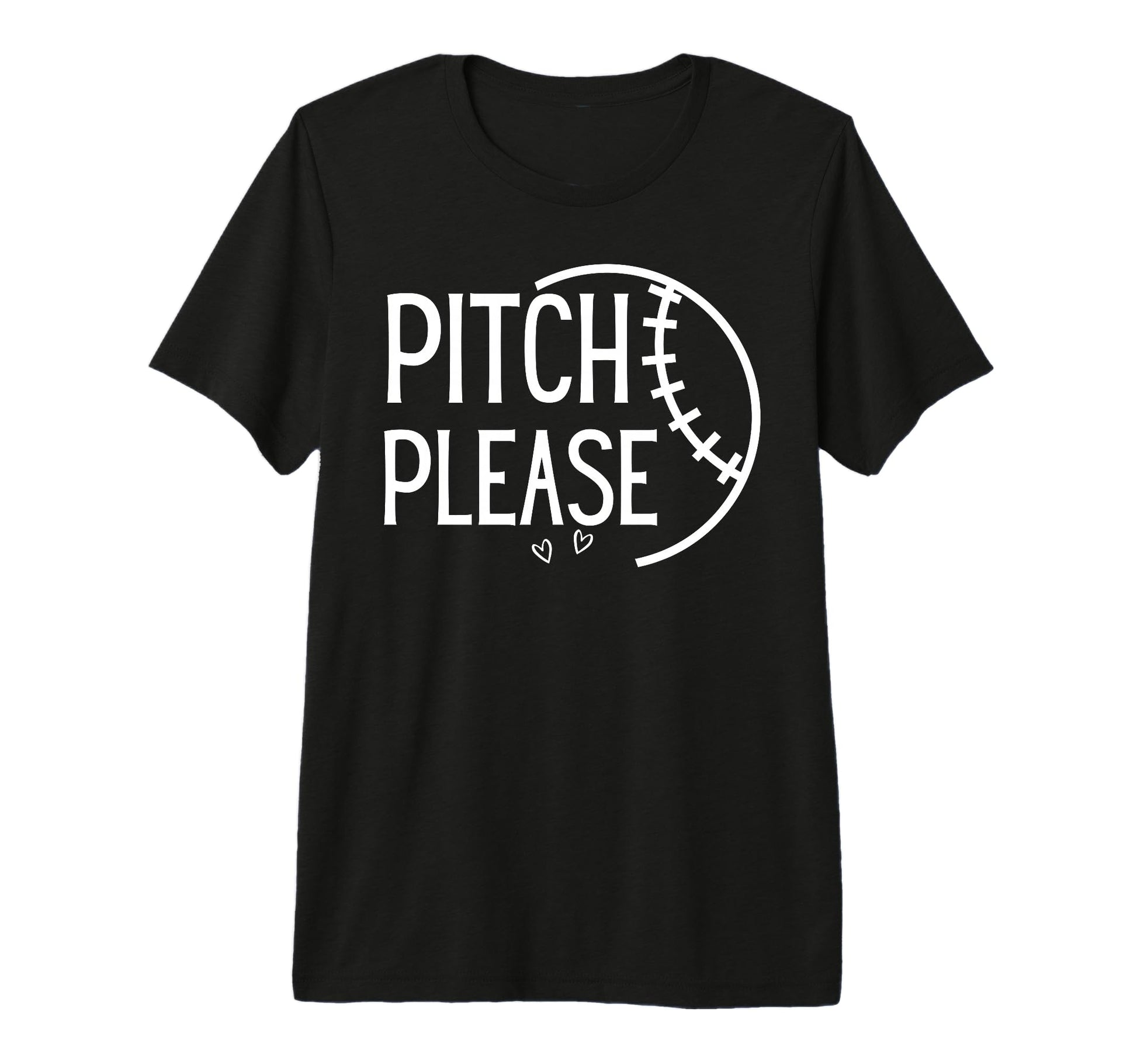 Pitch Please Softball Baseball T-Shirt - Fun Novelty Design for Adults - T-Shirt, Sweatshirt, Hoodie