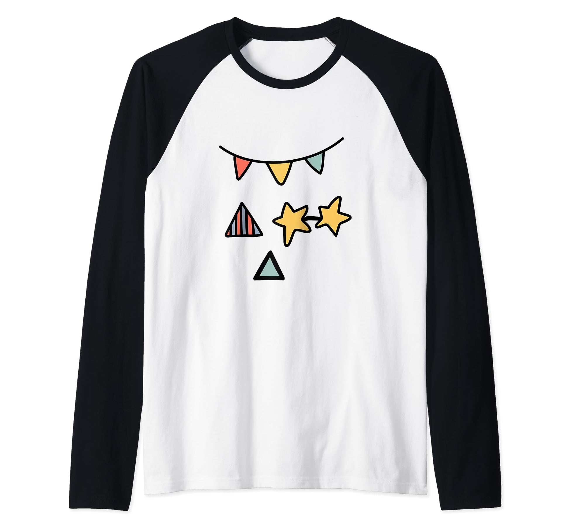Party Elements Banner Stars Gift T-Shirt - Fun Novelty Design for Adults - T-Shirt, Sweatshirt, Hoodie
