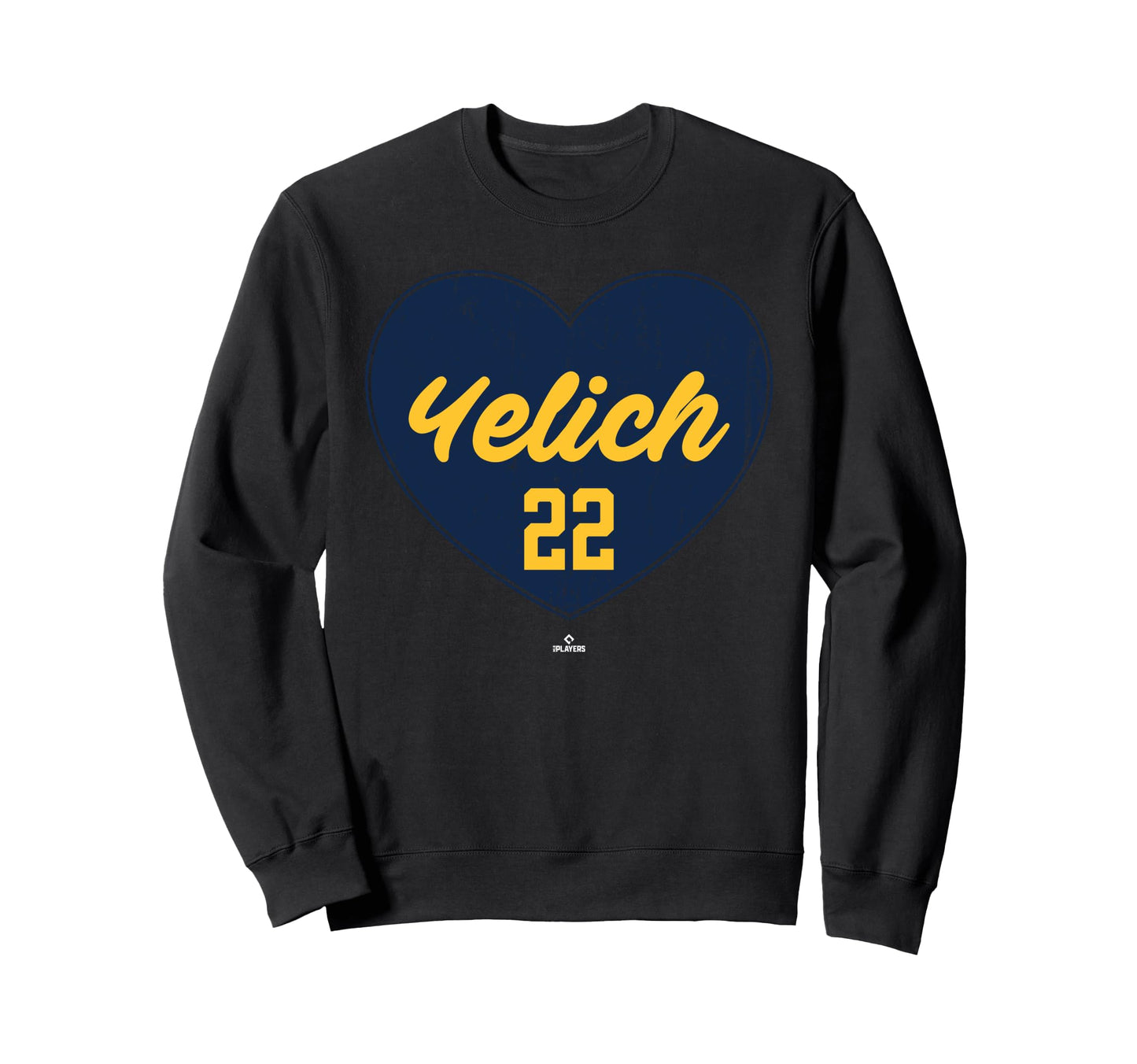 Distressed Heart Christian Yelich Sweatshirt - Aesthetic Graphic Men Women - T-Shirt, Sweatshirt, Hoodie