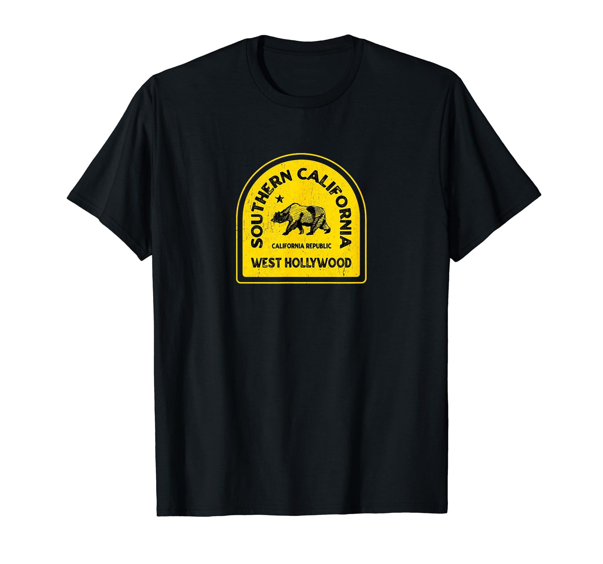 West Hollywood Ca Southern California T-Shirt - Custom Art Print Unisex - T-Shirt, Sweatshirt, Hoodie