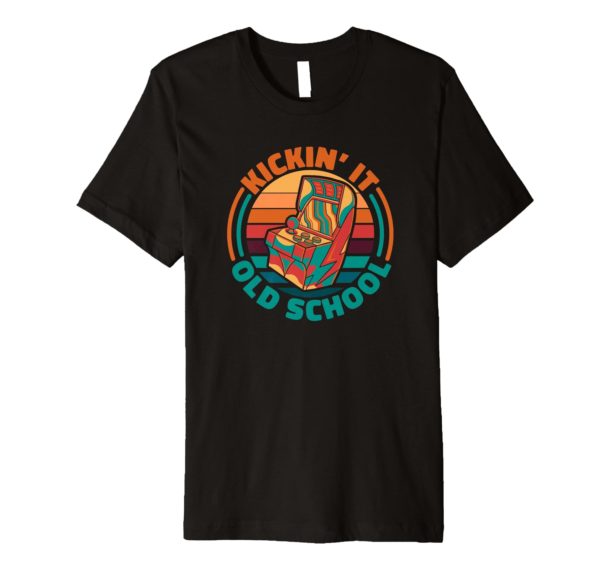 Arcade Machine Gaming Videogame Arcades T-Shirt - Custom Art Print Unisex - T-Shirt, Sweatshirt, Hoodie