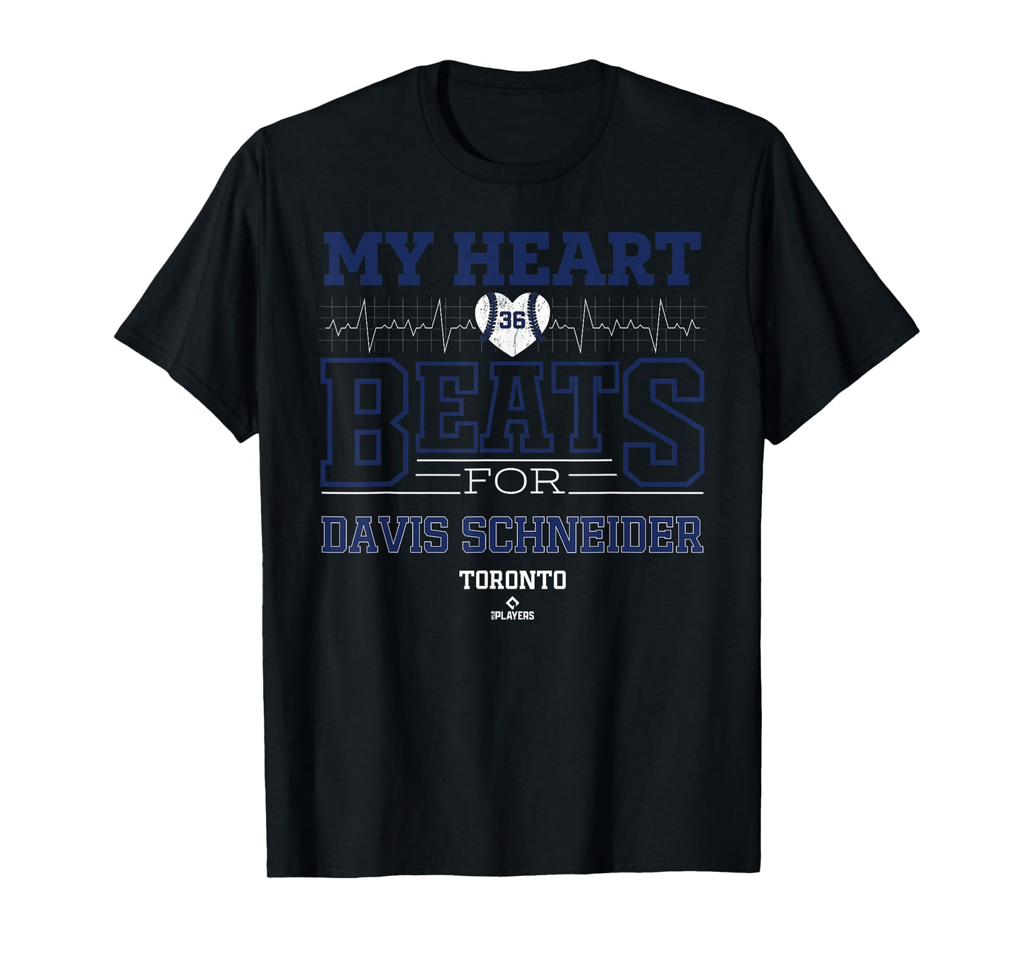 My Heart Beats Davis Schneider T-Shirt - Minimalist Print Men Women - T-Shirt, Sweatshirt, Hoodie