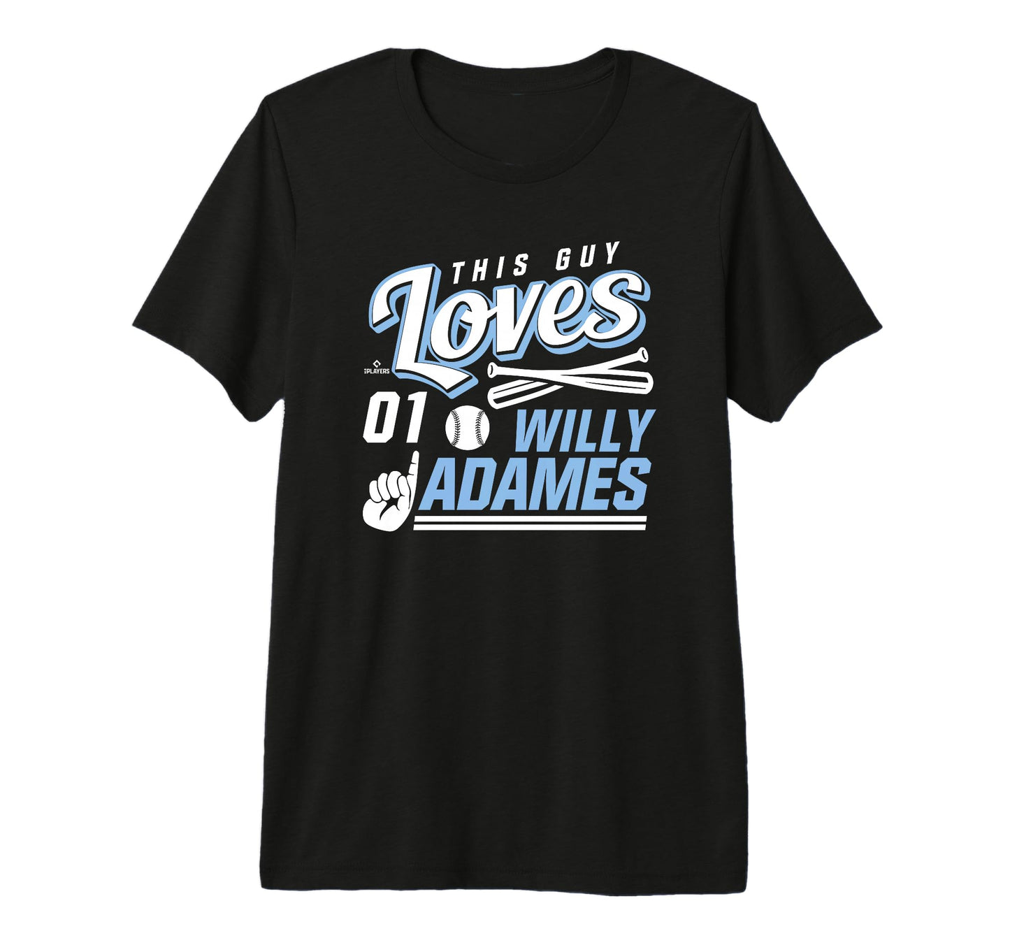 This Guy Loves Willy Adames Tri Blend T-Shirt - Graphic Print Unisex - T-Shirt, Sweatshirt, Hoodie