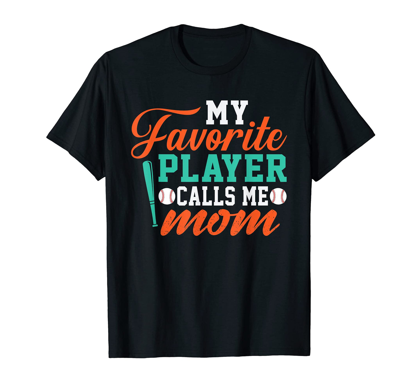 Mom Baseball Fan Baseball Lover Mommy T-Shirt - Graphic Print for Adults - T-Shirt, Sweatshirt, Hoodie