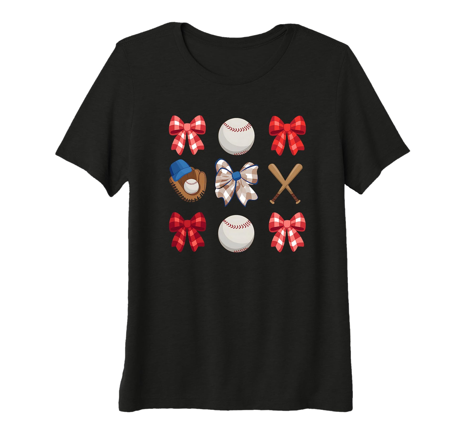 Baseball Sister Coquette Bow Mothers Day T-Shirt - Streetwear Style Unisex - T-Shirt, Sweatshirt, Hoodie