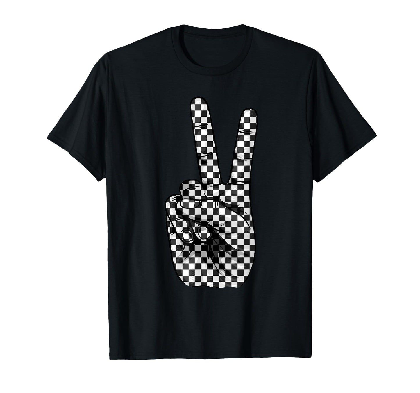 Checkered Checker Pattern Checkerboard T-Shirt - Minimalist Print Men Women - T-Shirt, Sweatshirt, Hoodie