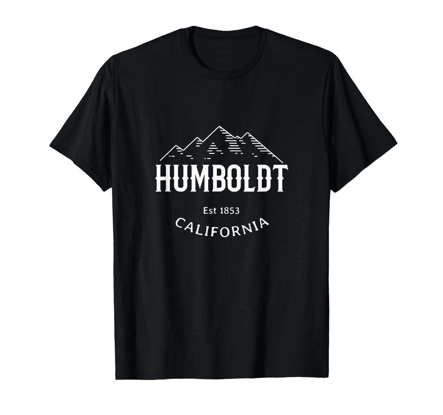 Humboldt County California Pacific T-Shirt - Fun Novelty Design for Adults - T-Shirt, Sweatshirt, Hoodie