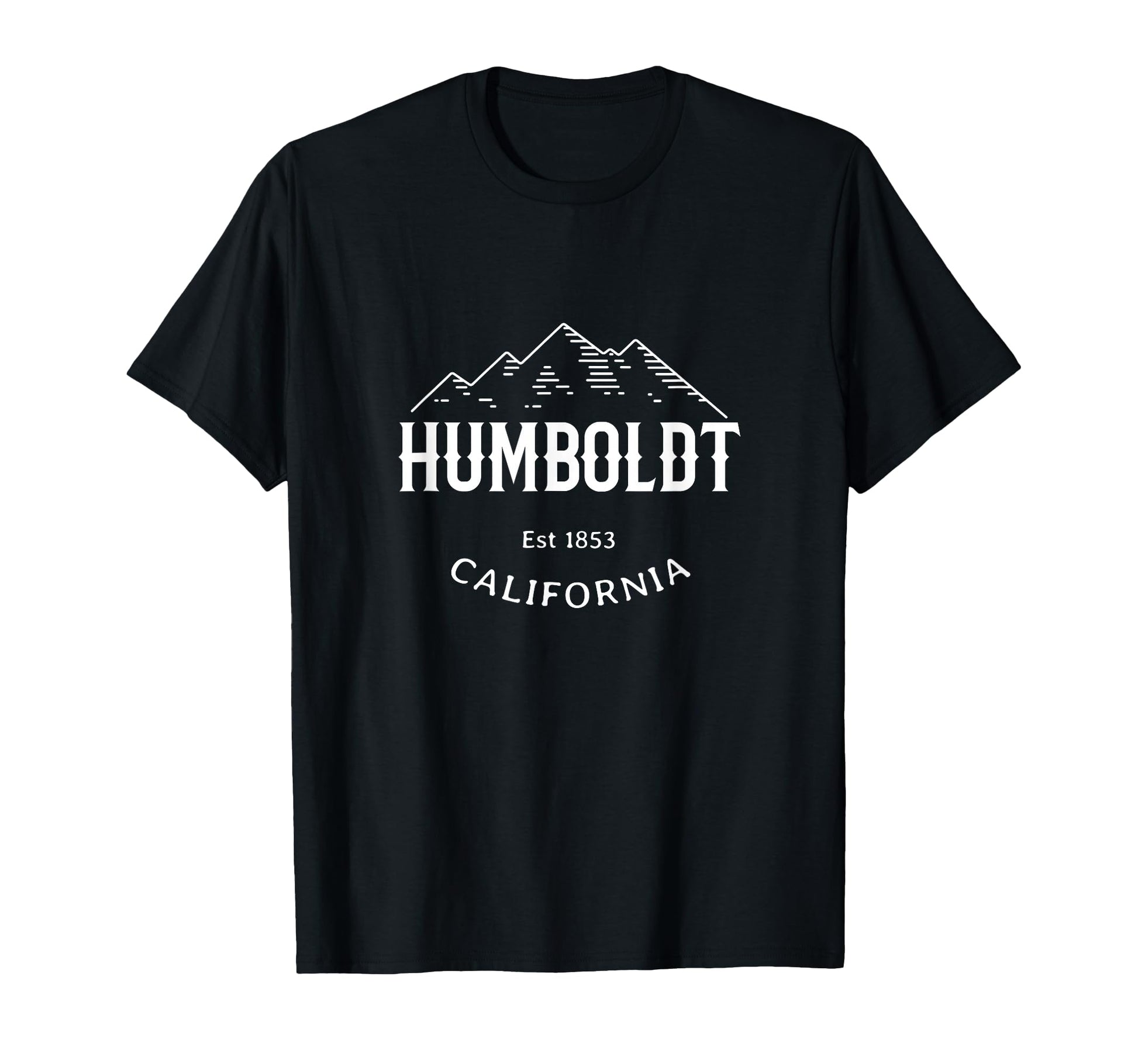 Humboldt County California Pacific T-Shirt - Fun Novelty Design for Adults - T-Shirt, Sweatshirt, Hoodie