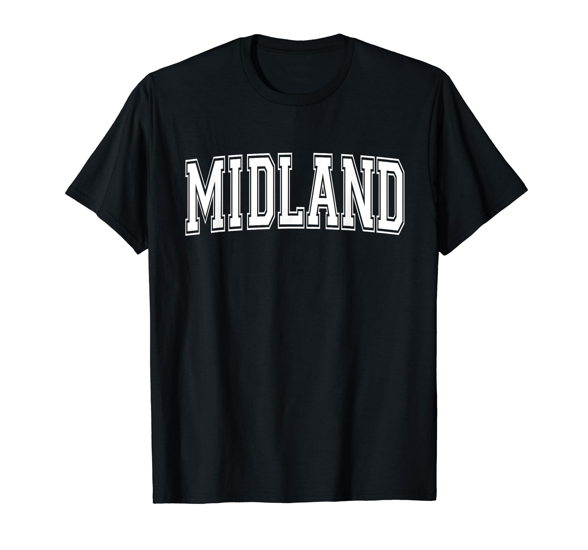 Midland Tx Texas Usa Sports Varsity T-Shirt - Unique Graphic Unisex - T-Shirt, Sweatshirt, Hoodie