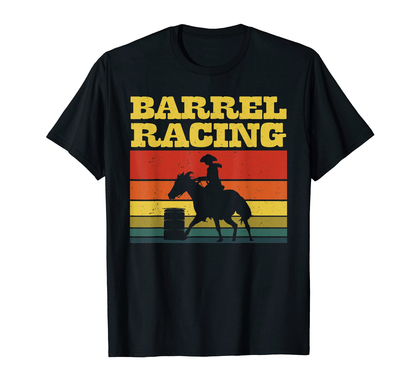 Barrel Racing Western Barrel Racer Fan T-Shirt - Unique Graphic for Adults - T-Shirt, Sweatshirt, Hoodie
