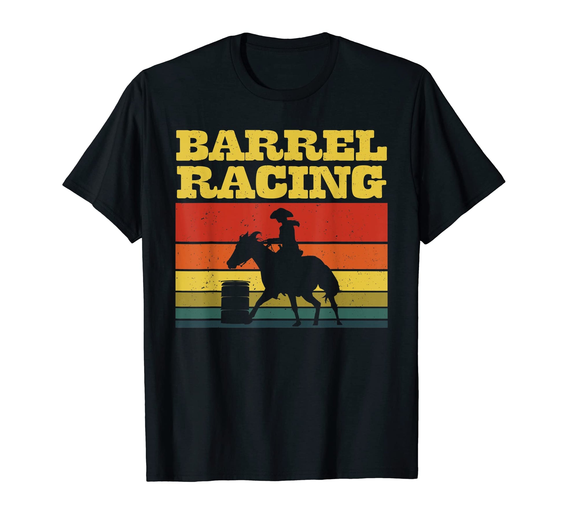 Barrel Racing Western Barrel Racer Fan T-Shirt - Unique Graphic for Adults - T-Shirt, Sweatshirt, Hoodie