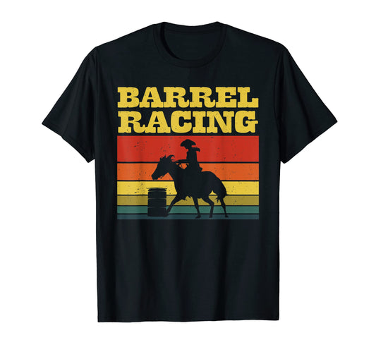 Barrel Racing Western Barrel Racer Fan T-Shirt - Unique Graphic for Adults - T-Shirt, Sweatshirt, Hoodie