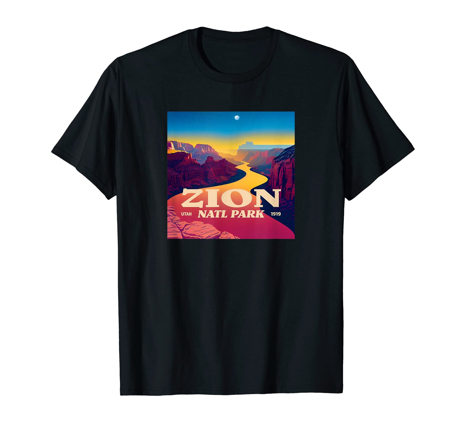 Utah Zion National Park T-Shirt - Casual Everyday Wear Men Women - T-Shirt, Sweatshirt, Hoodie