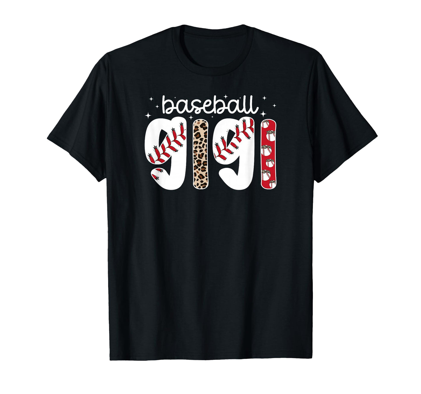 Baseball Gigi Leopard Gigi Baseball T-Shirt - Minimalist Print Unisex - T-Shirt, Sweatshirt, Hoodie