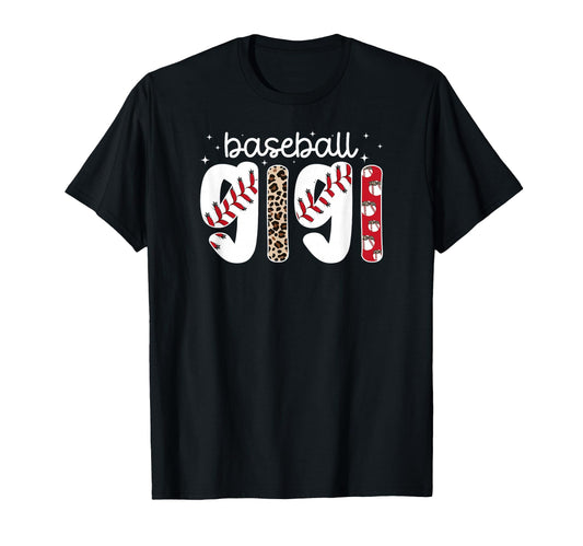 Baseball Gigi Leopard Gigi Baseball T-Shirt - Minimalist Print Unisex - T-Shirt, Sweatshirt, Hoodie